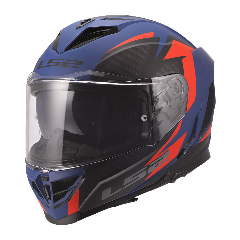 Kaciga LS2 Full Face FF818 STORM III DYNAMO plavo crvena XXL