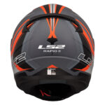Kaciga LS2 Full Face FF353 RAPID II FLITZ narandžasto siva XXL - Slika 4