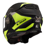 Kaciga LS2 Flip Up FF901 ADVANT X OBLIVION mat crno žuta sa naočarima XL - Slika 2