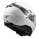 Kaciga LS2 Flip Up FF910 ADVANT II SOLID bela M - Slika 5