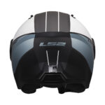 Kaciga LS2 Jet OF616 AIRFLOW II COVER sivo plava 3XL - Slika 4
