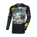 Dres Motocross ONEAL ELEMENT RANCID crno beli L