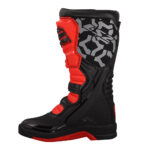 Motocross čizme LS2 RAPTOR muške crno crvene 43 - Slika 2