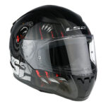 Kaciga LS2 Full Face FF353 RAPID II CLAW crno crvena 3XL - Slika 7