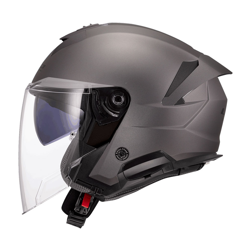 Kaciga LS2 Jet OF618 VERSO II SOLID mat titanium XL