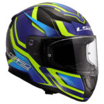 Kaciga LS2 Full Face FF353 RAPID II FLITZ žuto plava XL - Slika 7