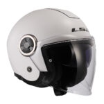 Kaciga LS2 Jet OF620 CLASSY SOLID bela XL - Slika 7
