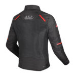 Jakna LS2 BREEZE muška crno crvena 5XL - Slika 2