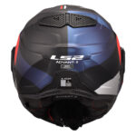 Kaciga LS2 Flip Up FF901 ADVANT X ULTRA crno plavo crvena sa naočarima XXL - Slika 4