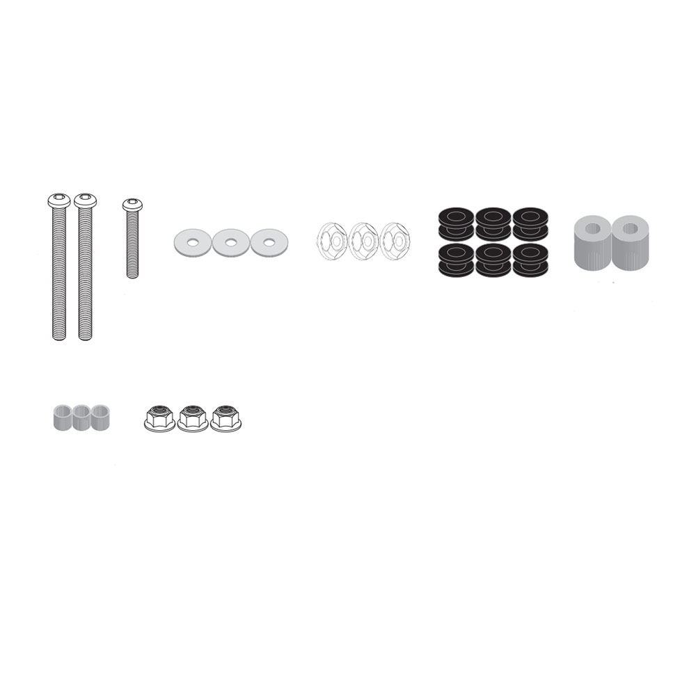 Nosač vizira GIVI Zontes 368 D / G ( 25- ) D7606KIT
