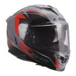 Kaciga LS2 Full Face FF818 STORM III DYNAMO sivo crvena M - Slika 7