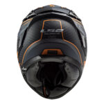 Kaciga LS2 Full Face FF327 CHALLENGER CARBON narandžasta sa naočarima XL - Slika 4