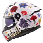 Kaciga LS2 Full Face FF808 STREAM II FLOWERS bela sa naočarima XL - Slika 2