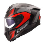 Kaciga LS2 Full Face FF817 CHALLENGER II VIPER sivo crvena L - Slika 2