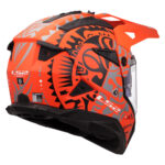 Kaciga LS2 Enduro MX702 PIONEER II RANGI mat narandžasta L - Slika 5