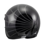 Kaciga LS2 Jet OF601 BOB II COSMIC crno siva - Slika 3