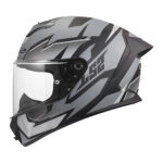 Kaciga LS2 Full Face FF820 RAPID III XTREM crno siva L - Slika 2