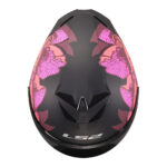 Kaciga LS2 Full Face FF820 RAPID III POPIES II crno roza S - Slika 6