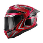 Kaciga GIVI Full Face 55.1 ZEPHIR bordo crno srebrno crvena M - Slika 2