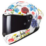 Kaciga LS2 Full Face FF805 THUNDER GP AERO CARBON FLOWERS bela S
