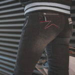 Pantalone LS2 DAKOTA JEANS ženske crne S - Slika 4