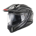 Kaciga GIVI Enduro 80.1 APEX mat crno titanium crvena L