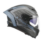 Kaciga LS2 Full Face FF807 DRAGON SUBIC mat plava - Slika 6