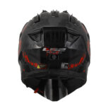 Kaciga LS2 Enduro MX702 PIONEER II CRAZY mat crno crvena XXL - Slika 3