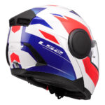 Kaciga LS2 Flip Up FF902 SCOPE II DURIA belo plavo crvena S - Slika 5