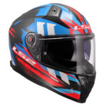 Kaciga LS2 Full Face FF811 VECTOR II CARBON TANTIC crveno plava XXL - Slika 7