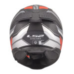 Kaciga LS2 Full Face FF808 STREAM II VINTAGE crno sivo crvena sa naočarima 3XL - Slika 4