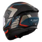 Kaciga LS2 Full Face FF808 STREAM II ROAD crno plava sa naočarima S - Slika 3