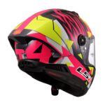 Kaciga LS2 Full Face FF805 THUNDER CARBON GP AERO REPLICA ALDEGUER žuto roza L - Slika 5