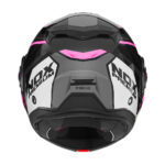 Kaciga NOX PREMIUM SPINNER ARK Flip Up sa naočarima rozo bela M - Slika 5
