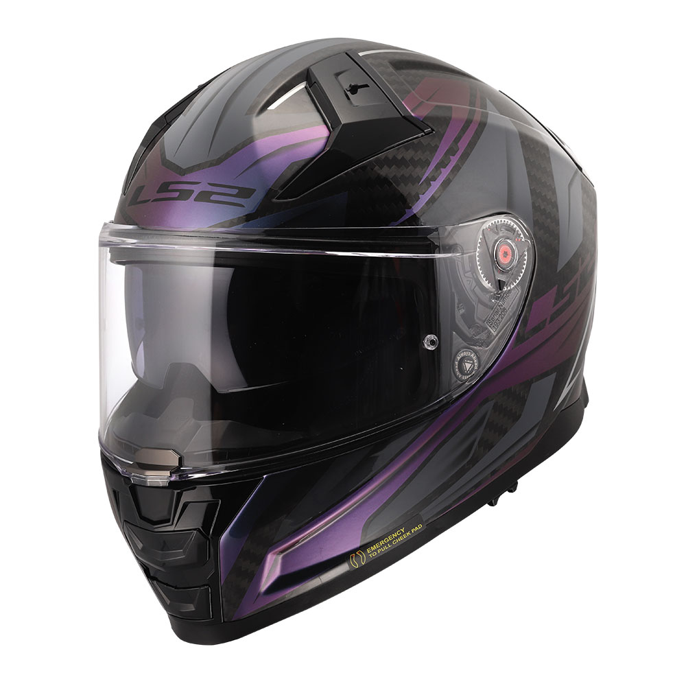 Kaciga LS2 Full Face FF811 VECTRO II CARBON SAVAGE kameleon L