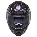 Kaciga LS2 Full Face FF811 VECTOR II TROPICAL belo crna sa naočarima XXL - Slika 4
