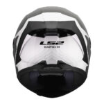 Kaciga LS2 Full Face FF820 RAPID III FLOW belo siva L - Slika 4