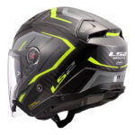 Kaciga LS2 Jet OF603 INFINITY II CARBON URUS crno žuta - Slika 3