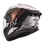 Kaciga LS2 Full Face FF820 RAPID III BOHO belo crno roza XL - Slika 3