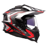 Kaciga LS2 Enduro MX701 EXPLORER CARBON FRONTIER II crvena L - Slika 6