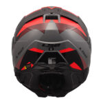 Kaciga LS2 Flip Up FF910 ADVANT II TRIPLE nardo sivo plava 3XL - Slika 6