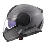 Kaciga LS2 Flip Up FF902 SCOPE II nardo siva XL - Slika 2