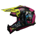 Kaciga LS2 Cross MX708 FAST II GORILLA ljubičasto žuta 3XL - Slika 2