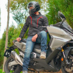 Jakna LS2 SEPANG muška crno crvena XL - Slika 5