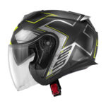 Kaciga jet GIVI X25 TRACE mat crno titanium žuta - Slika 2