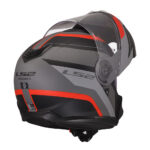 Kaciga LS2 Flip Up FF908 STROBE II MONZA crno sivo crvena XXL - Slika 7