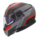 Kaciga LS2 Flip Up FF908 STROBE II MONZA crno sivo crvena XL - Slika 3