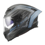 Kaciga LS2 Full Face FF807 DRAGON SUBIC mat plava - Slika 2