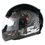 Kaciga LS2 Full Face FF353 RAPID II CLAW crno crvena XL - Slika 2