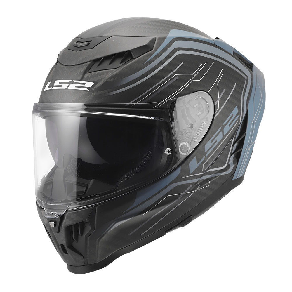 Kaciga LS2 Full Face FF807 DRAGON SUBIC mat plava XXL